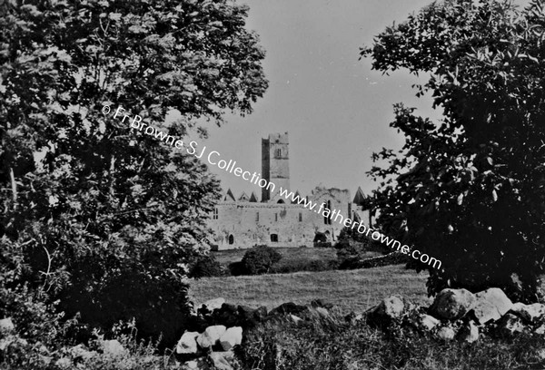 QUINN ABBEY  FROM SOUTH WEST